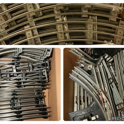 Assorted Vintage Lionel O Gauge Track