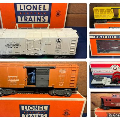 Lionel Searchlight #3650, Milk Car #3472 & More 