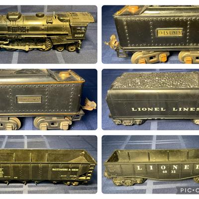 Lionel Locomotive #2037 + B & O #53200, Coal Cars & More 