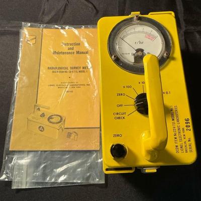 Lionel Radiological Survey Meter (Geiger Counter)