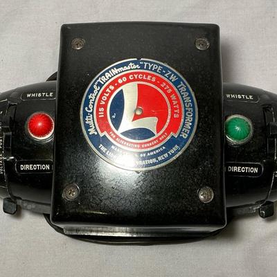 Lionel Multi-Control Trainmaster Type-ZW Transformer (T215)
