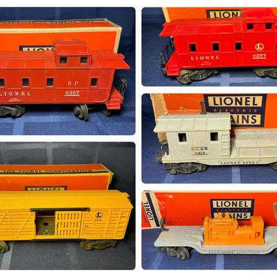 Lionel Train Cars - Wrecking, Searchlight, Caboose & More 