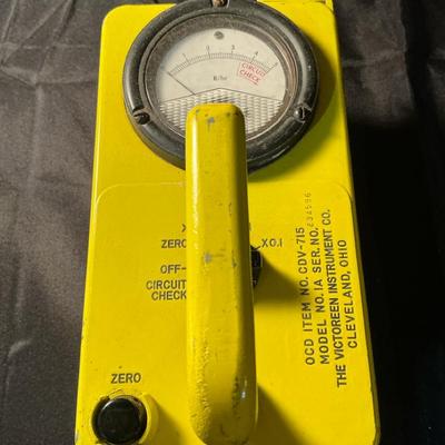 CDV-715 Geiger Meter Victoreen Instrument 