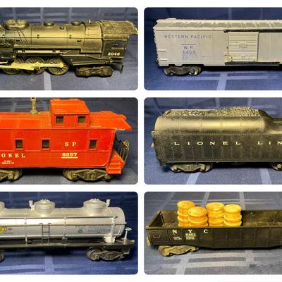Lionel Locomotive #2046 & Cars (#2046W), (#6464) + 
