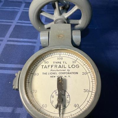 Lionel Type TL Taffrail Log 