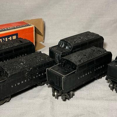 5 Lionel 2466WX O Gauge Model Coal Cars