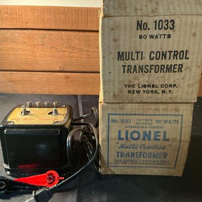 (3) Lionel 1033 Multi Control Transformer 