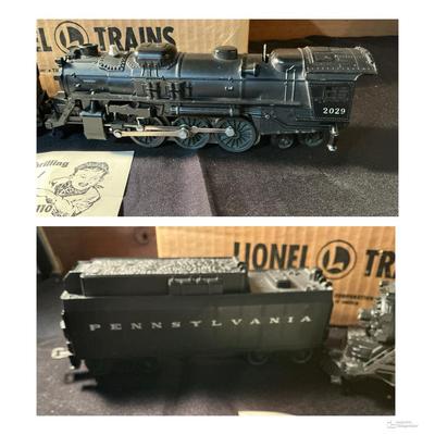 Lionel 2029 Hagerstown With PA Tender 