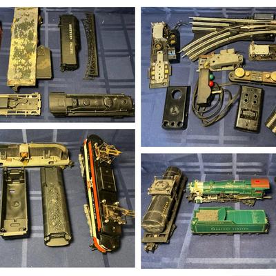 Incomplete Trains + Misc Trains & Accessories 