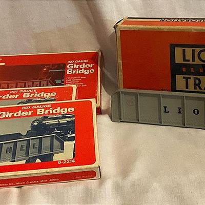 Vintage Lionel Girder Bridges Lot
