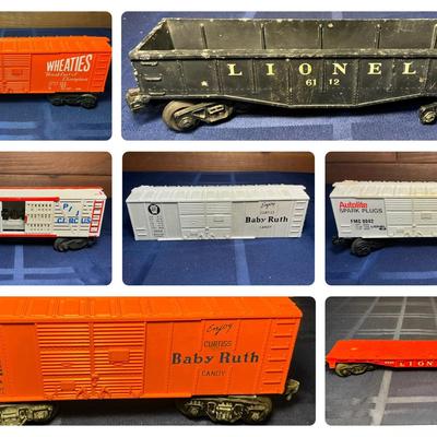 Lionel Train Cars - Various Conditions  
