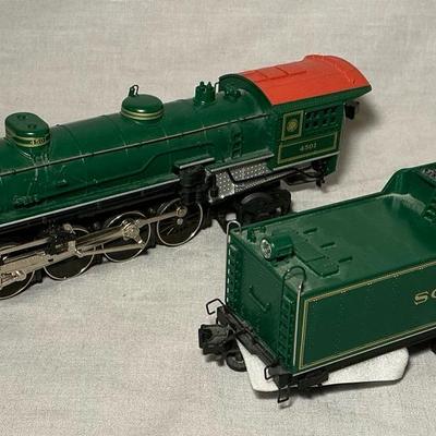 Lionel 4501 Southern O Gauge Model Engine & Coal Car
