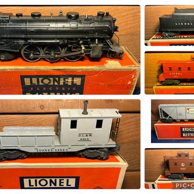 Lionel Trains - Locomotive #1666, Caboose, Tender & More