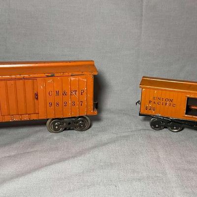 Lionel Box Cars CM & STP 114 & 820