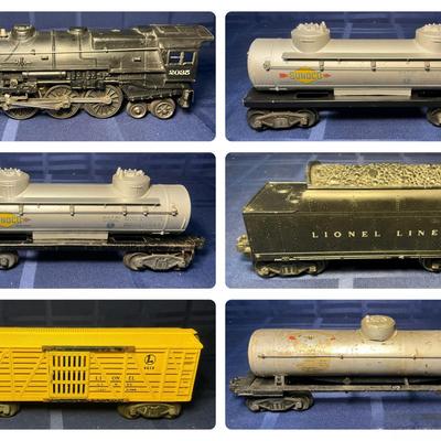 Lionel Locomotive #2035 + Coal Car #6466W, Tankers & More 