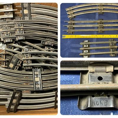 Box of Lionel Track (O-Gauge)