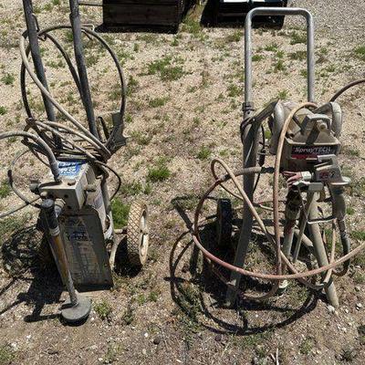 #5020 • CampBell Hausfeld Airless Paint Sprayer, Spraytech Apex Spray Pump
