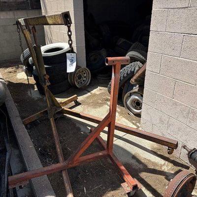 #4518 • Engine Hoist and Engine Stand

