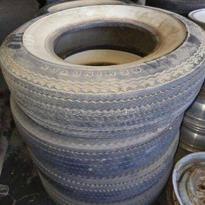 #2528 • 4 Remington Whitewall Tires
