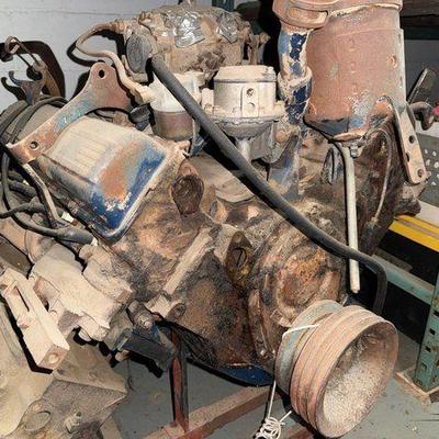 #2112 • V8 Cadillac Motor and Transmission
