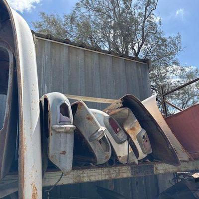 #4512 • 1 Hood, 1 Trunk, 9 Fenders and Trim Pieces
