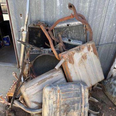 #4526 • Engine Blocks, Fuel Tanks, Radiators, Exhaust, and Steering Columns
