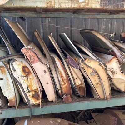 #4514 • 9 Doors, 2 Running Boards, 3 Inner Fender wells, 1 Fender
