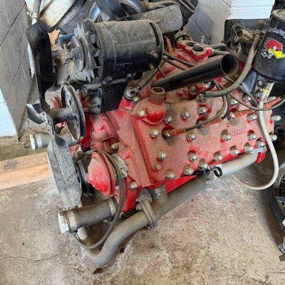 #1600 • Engine On Stand
