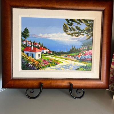 Seaside painting 