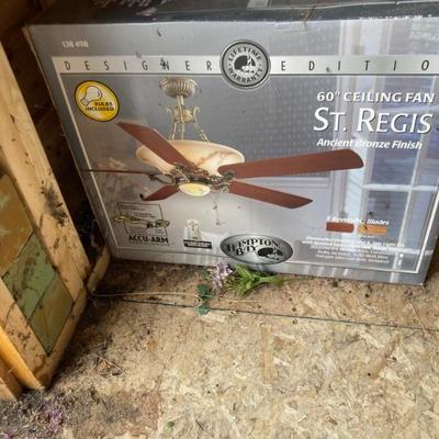 2 ceiling fans NEW in boxes 