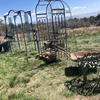 Sale Photo Thumbnail #2: Selection of yard art