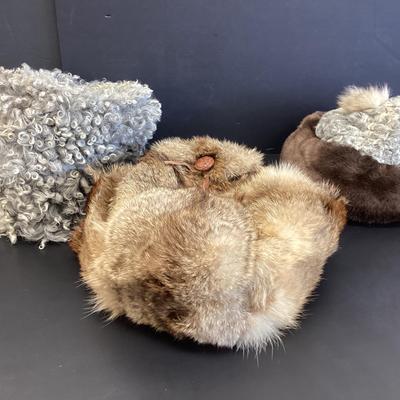 Collection Of Fur Hats (3)