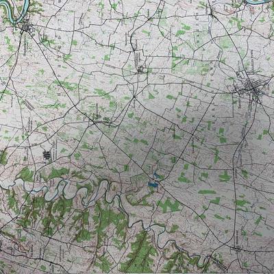 Mystery Collection of Geological Survey Maps of Civil War Battlegrounds