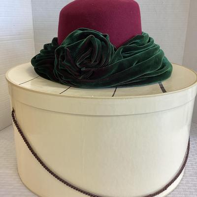 Vintage Bailey Tomlin Felt Hat