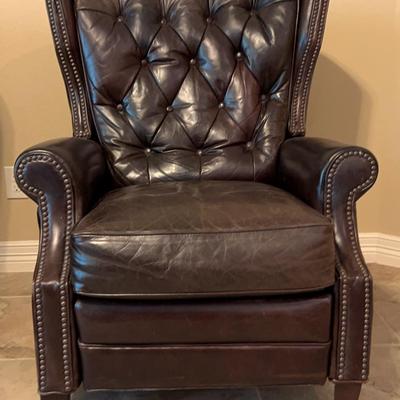 Hooker Furniture, Leather Recliner - Lot 1
