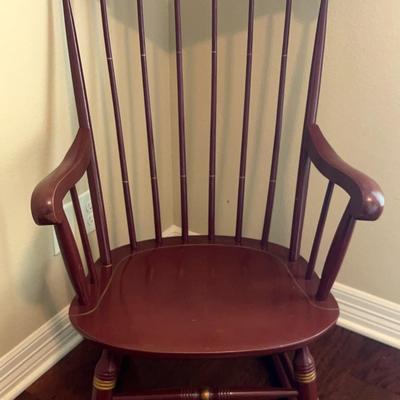 Wooden Rocking Chair 