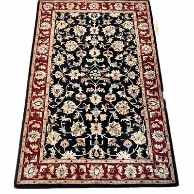 5x8 Blackrust Area Rug 