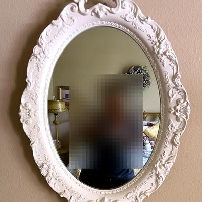 Turner Wall Accessory White Mirror 