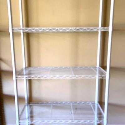 White Heavy Wire Abd Netak Shelving 