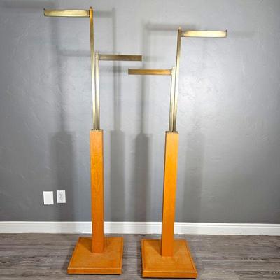  Commercial Clothes Racks Purchased From Coldwater Creek Store Closing
