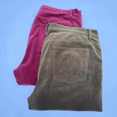 Soft Cotton Corduroys - Eileen Fisher