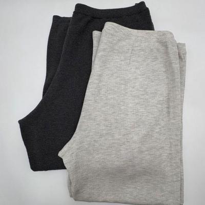 Casual Knit Pants Duo - Eileen Fisher