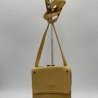 Pale Yellow Crossbody/Shoulder Bag - AmericanLeather