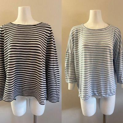Striped Linen Sweater & Shirt - Eileen Fisher/Nordstrom