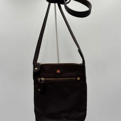 Deep Brown Crossbody Travel Purse- Lodis
