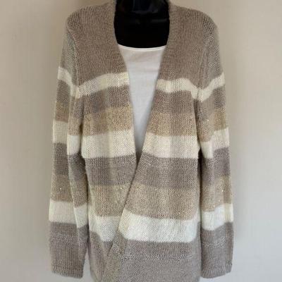 Soft Cardigan & Tank Top - Croft & Barrow/Eileen Fisher