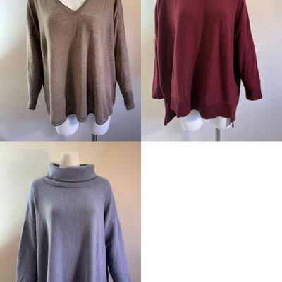 TLC Sweater Trio - Eileen Fisher/Poetry