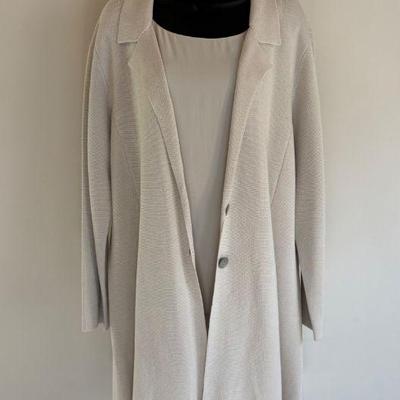 Silk/Cotton Duster & Tank - Eileen Fisher
