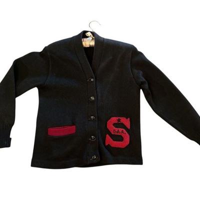 Vintage 1960's Ladies Letterman Sweater
