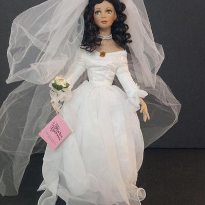 Paradise Galleries From This Moment Collection "Sophia" by Tom Francirek Porcelain Doll - 18" Tall
